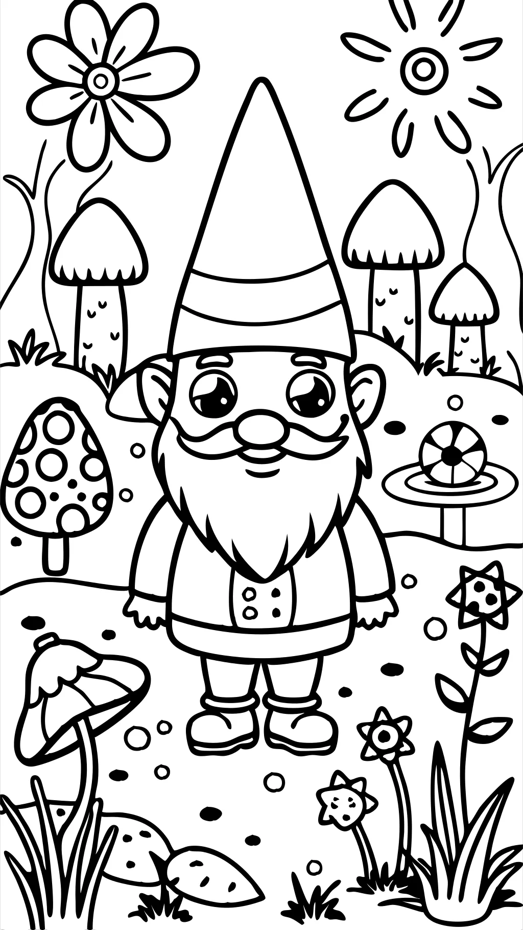 Páginas de color gnome